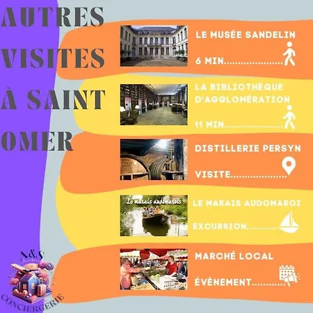 Evasion Historique A Saint-omer 아파트 *